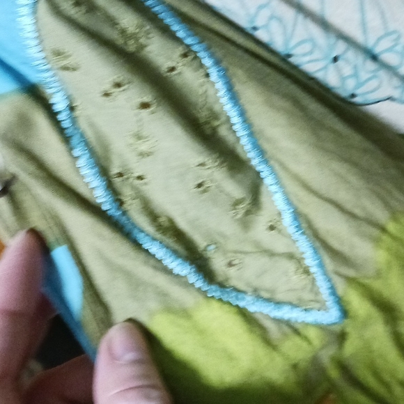 Woman wrap dress by Vasna made in India szLg - Picture 8 of 10